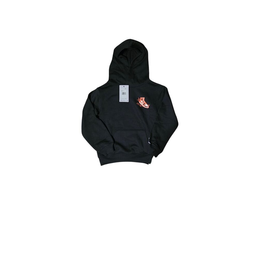 Jordan Kids Hoodie XL (13-15 years) Black Graphic Air Jordan Has Landed NWT